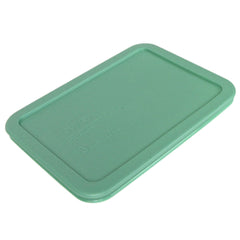 Light green Pyrex lid set for 3-Cup food storage