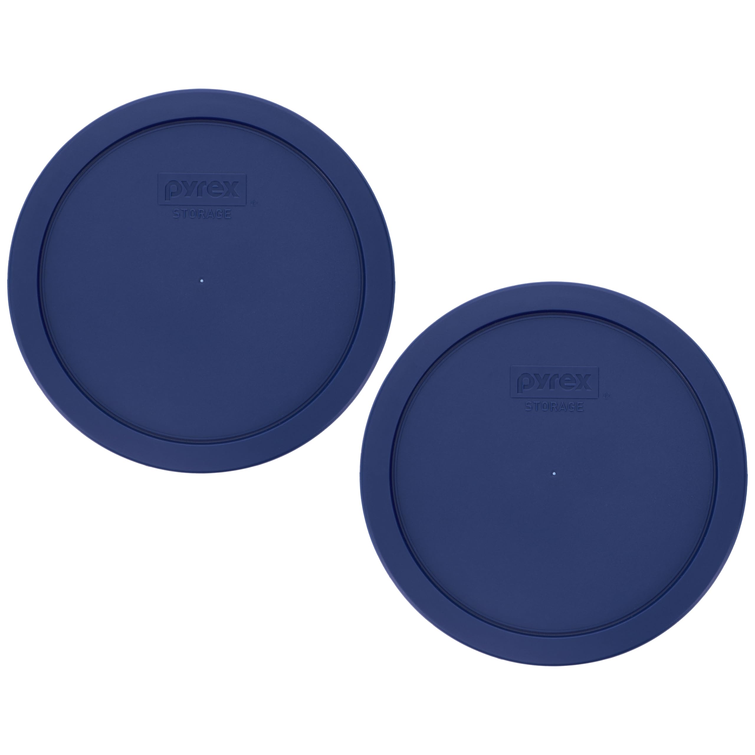 Pyrex 7402-PC blue lid 2-pack for 6-cup sculpted mixing bowl