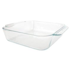 Two Pyrex clear glass baking dishes 2-Quart capacity