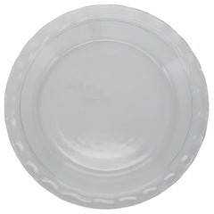 Nonporous glass pie plates for cooking serving storing