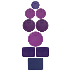 Pyrex replacement lid 1 cup plum purple