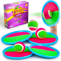 Qrooper toss and catch ball game front packaging