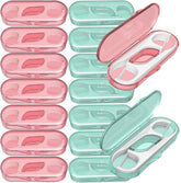 QUALIALL travel floss pick case green 14-pack
