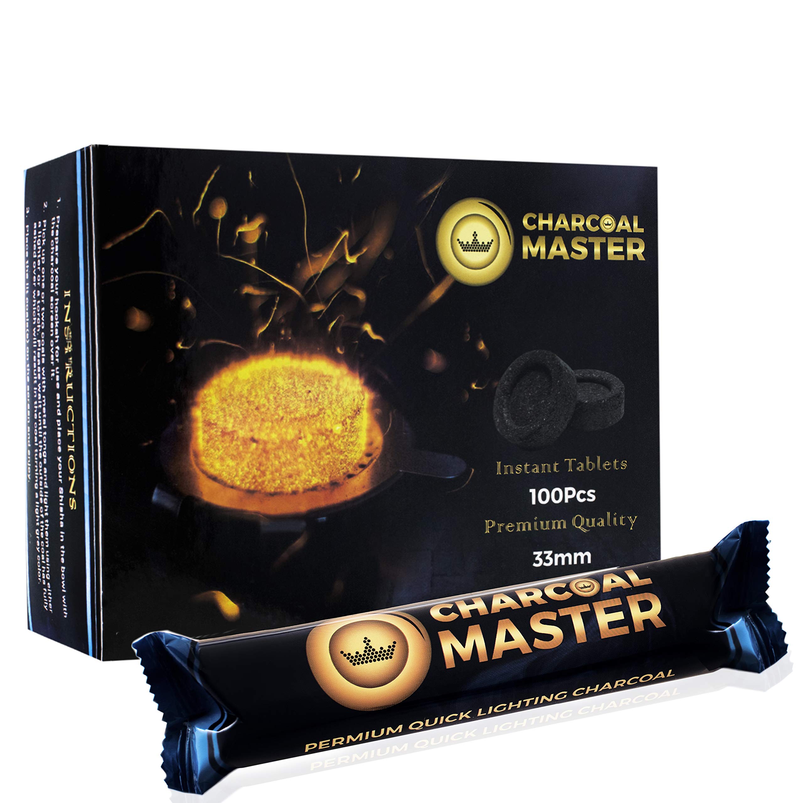 Quick Light Charcoal Tablets incense 33mm image