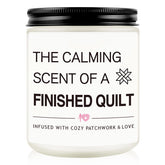 Quilting Candle 7 oz lavender candle for quilters and seamstresses