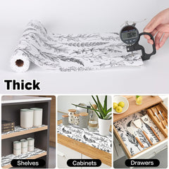 Quttisay shelf liner non adhesive reusable