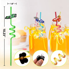 10.5 inch tall straw with 0.23 inch diameter fits most cups