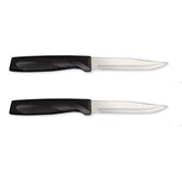 RADA Cutlery Anthem Serrated Steak Knife with black handle