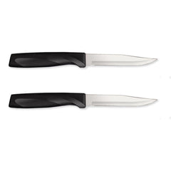 RADA Cutlery Anthem Serrated Steak Knife with black handle