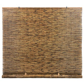 Radiance cordless bamboo blinds Cocoa 48x72 on window