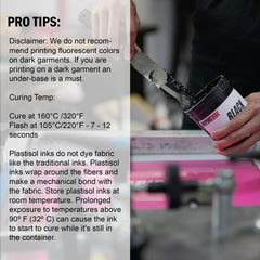 Silk screen ink Rapid Cure for textile use