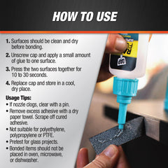 Rapid Fuse clear liquid glue ideal for indoor outdoor use