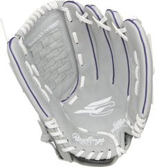 All leather shell padded finger lining Rawlings glove