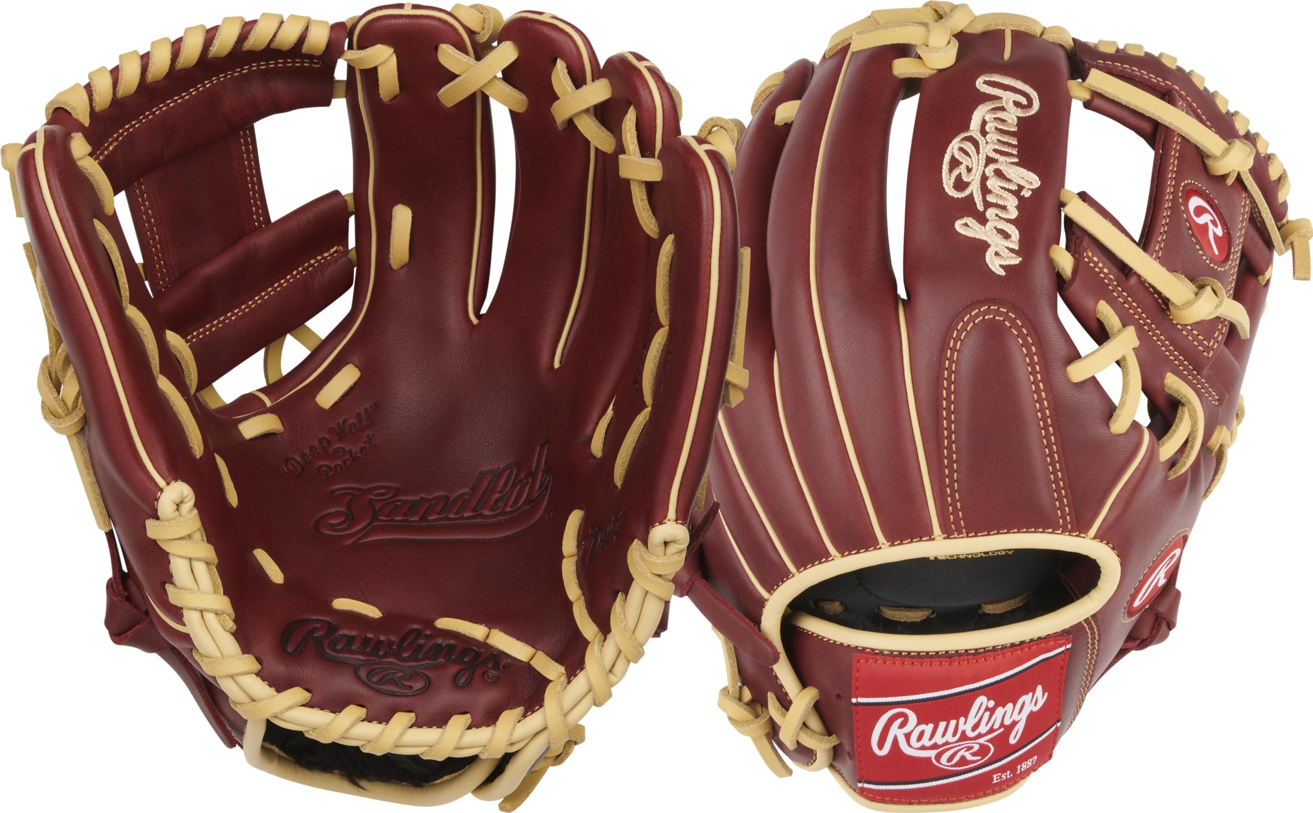 Rawlings Sandlot Series glove leather construction