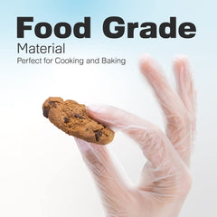 3-mil barrier vinyl gloves designed for food handling