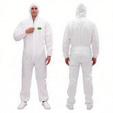 RAYGARD disposable coverall with hood XX-Large white pack 1
