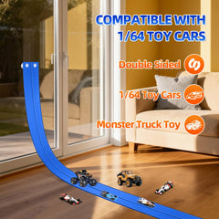 Includes two alloy racers for Razobws track