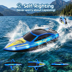 RC boats for pool lake river pond two controllers