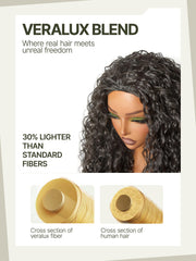 Glueless headband wig with adjustable drawstring cap