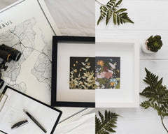 Hanging hardware included wall frame 7x8