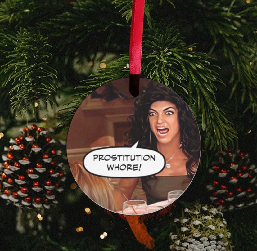 Real Housewives of New Jersey Christmas Ornament 2.75 inch size
