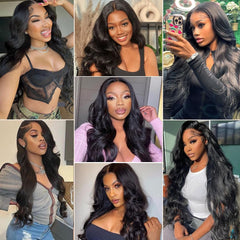 brazilian remy natural black clip ins women wine shade