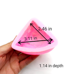 Realistic fruits slice mold NS019 for resin and candles