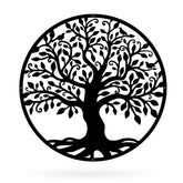 RealSteel Tree of Life metal wall art for indoor spaces