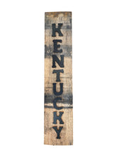 Reclaimed bourbon barrel stave sign 16x3-3-5 wall decor