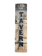 Reclaimed Bourbon Barrel Stave Tavern Sign 16 x 3-3.5 inches