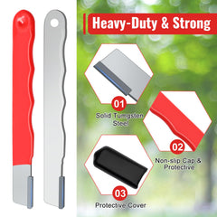 Non-slip PVC wrapped garden tool sharpener Anglekai
