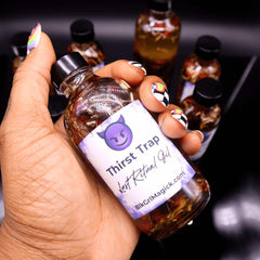 Red sandalwood rose petals lust ritual oil profile