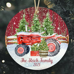 3 inch keepsake ornament personalized with child's name