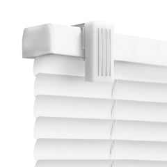 REGAL estate Strong Hold Magnetic Door Mini Blinds white finish