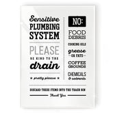 Reilly Originals 5x7 kitchen sign adhesive option