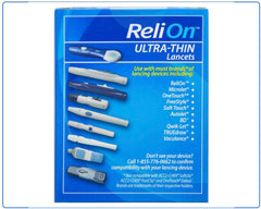 ReliOn 30G Ultra-Thin Lancets 100ct Pack2 product image