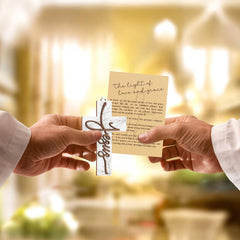 Religious Christmas ornament for tree