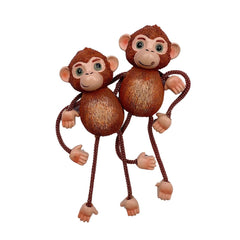 Rembex Games monkey magnets pair for fridge with different expressions