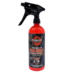 Renegade EZ Red Sprayable Metal Polish bottle for aluminum and stainless steel