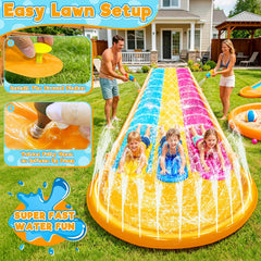 repair patches included with water slide