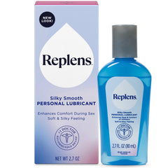 Replens Silky Smooth Personal Lubricant bottle label