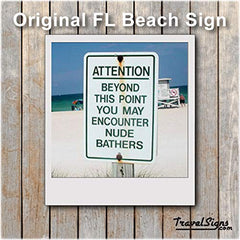 DOT font and colors used on Florida Beach Sign replica