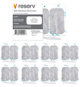 reserv 2x4 premium self-adhesive electrode pads fabric backed close up