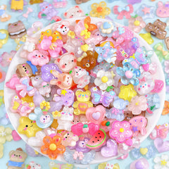 flatback charms for junk case decoden and diy