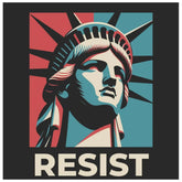 Resist Stickers NO King Decal 5x5 inch vinyl packaging