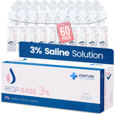 Resp-Ease 3% sterile hypertonic saline box front