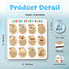 Resurrection eggs set for Christian Easter activities