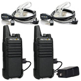 Retevis RT22 walkie talkies compact design