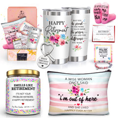 20oz insulated tumbler as part of retirement gifts for women 2026 set