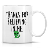 Retreez Funny Alien Mug 11-Ounce white ceramic mug